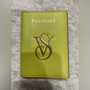 Victoria's Secret Lime Green Passport Holder